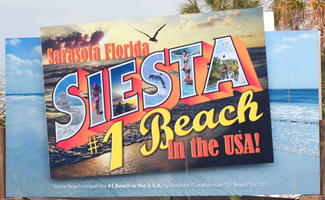 Siesta Beach is #1 Beach